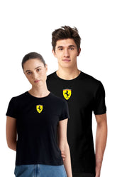 Classic Black Tee - Ferrari - Unisex