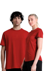 Classic Plain Maroon Tee - Unisex