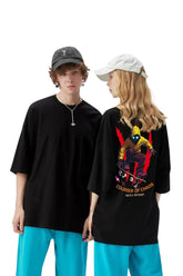 Drop Shoulder Tee - Courier of Chaos - Unisex