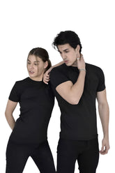 Classic Plain Black Tee - Unisex