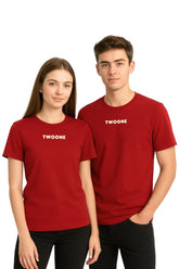 Classic Maroon Tee - TWOONE - Unisex