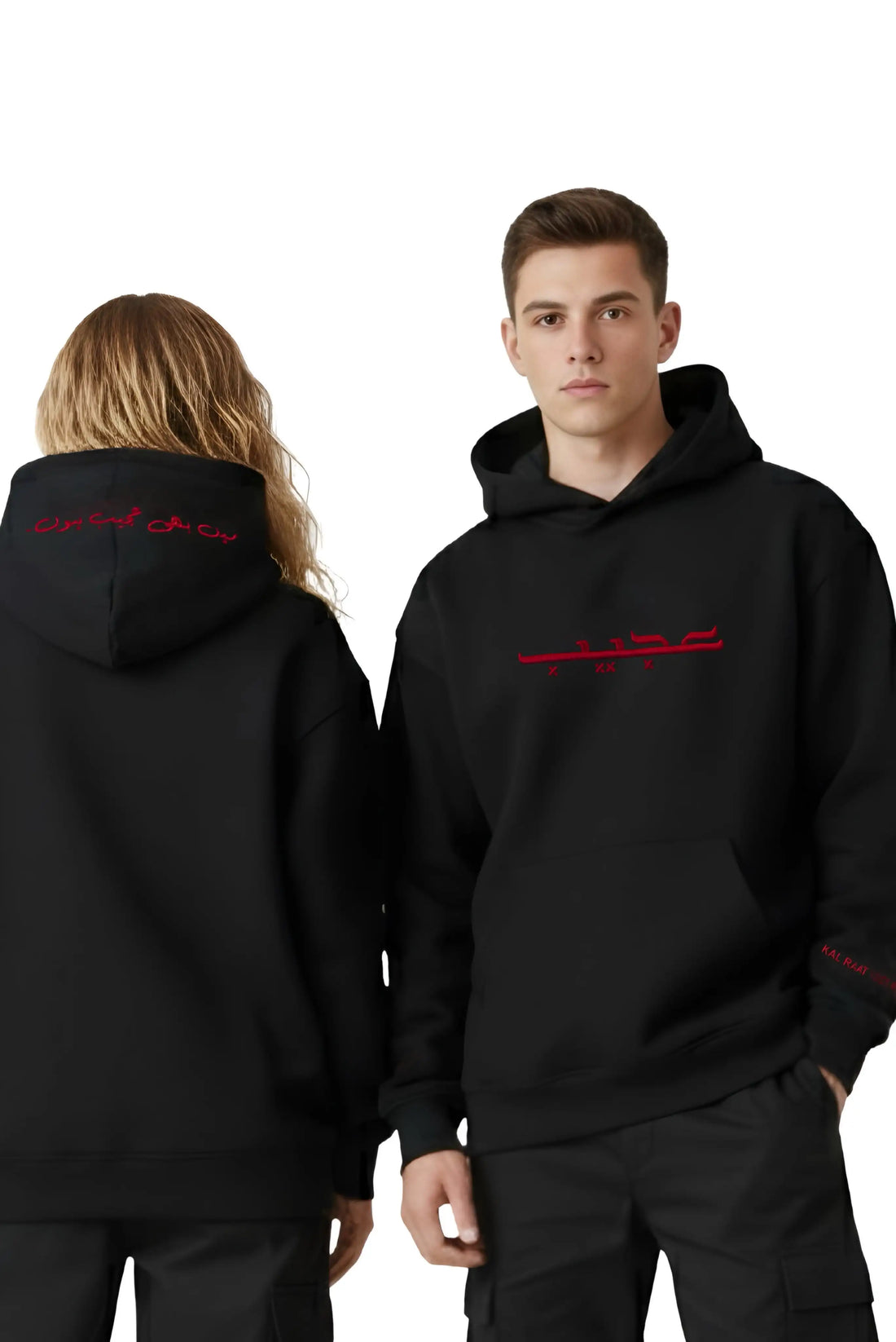 TWOONE drop shoulder hoodie