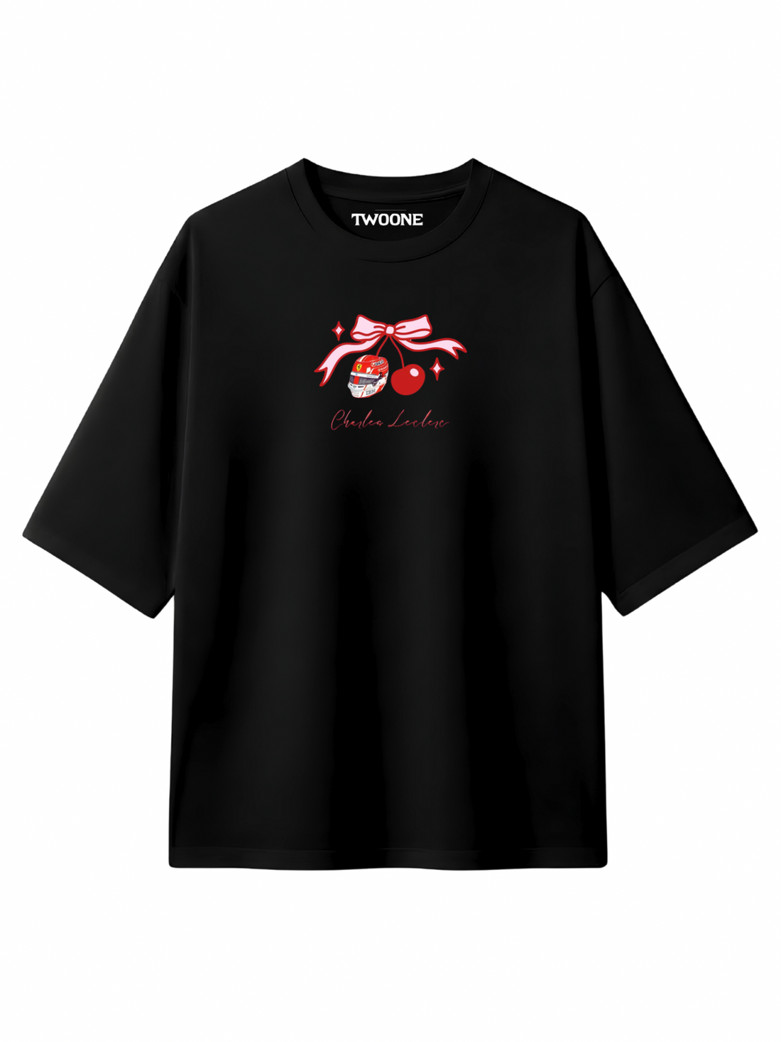 TWOONE car and racing graphic tee