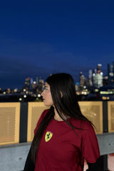 Ferrari - Classic Maroon Tee - Unisex - Two One