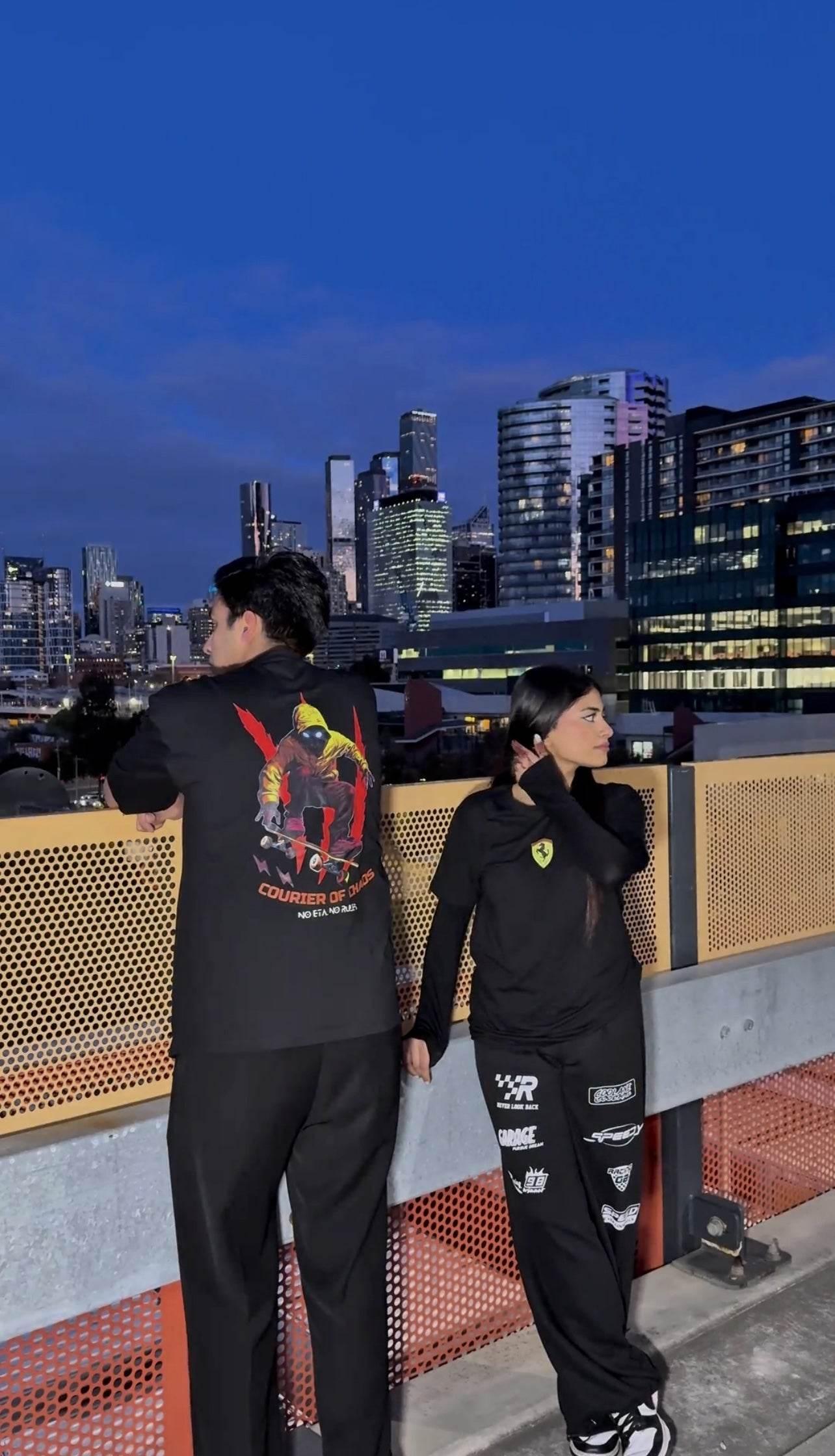 Courier Of Chaos - Drop Shoulder Tee - Unisex - Two One