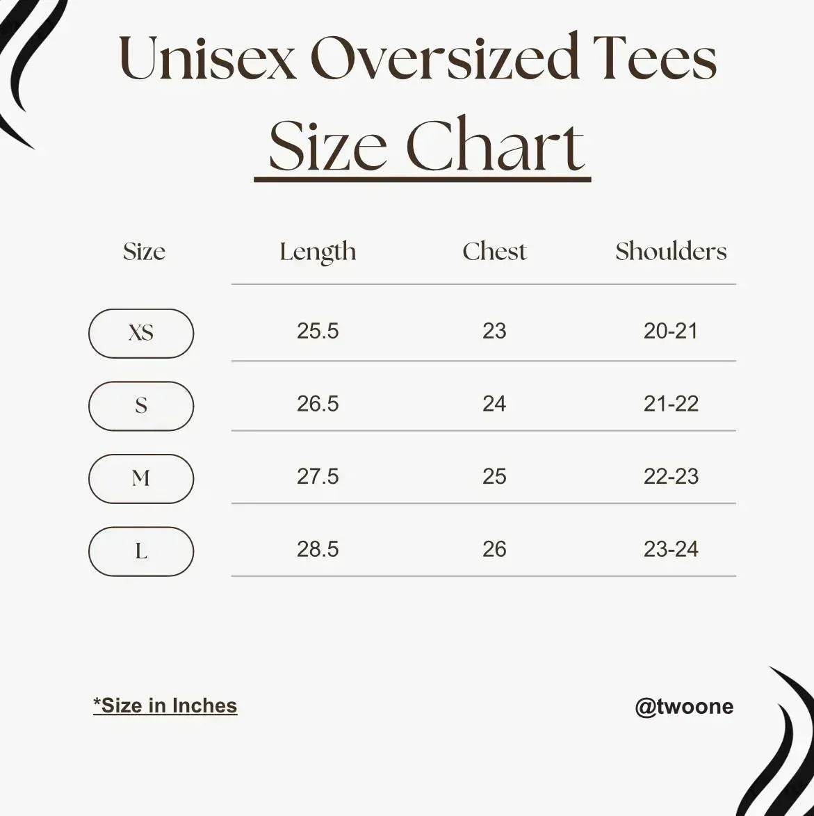 Plain Off-White Tee - Drop Shoulder - Unisex - Two One